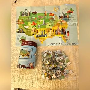 NIB jigsaw puzzle "United States of America"